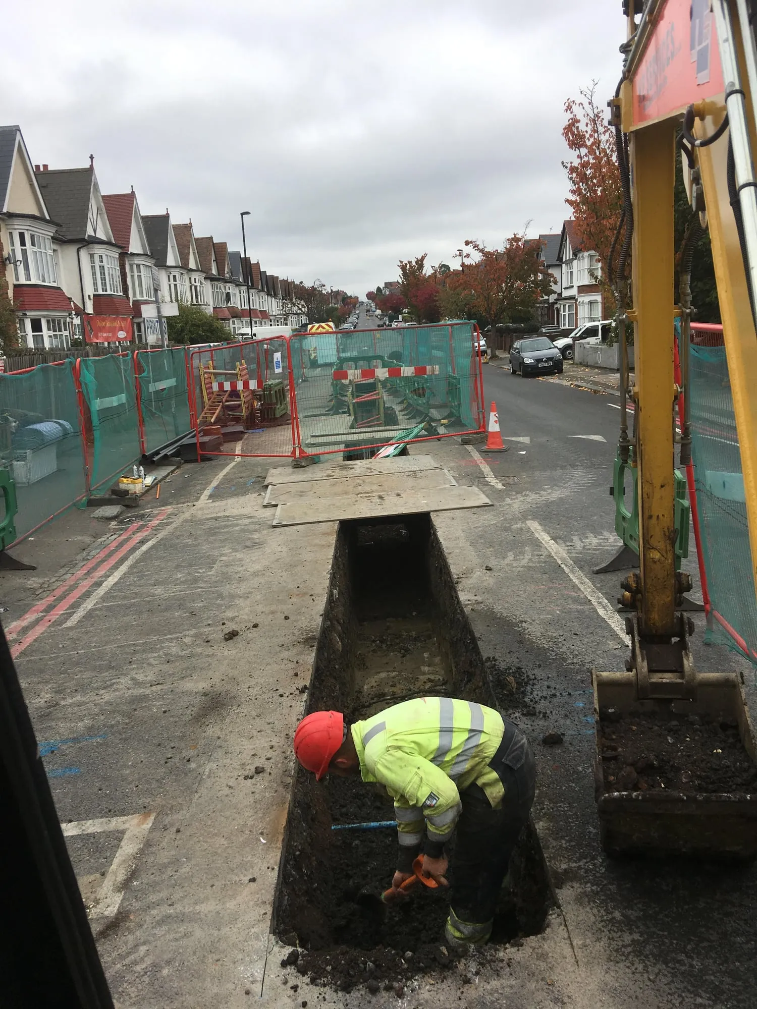 Utility street works by Betea Utilities