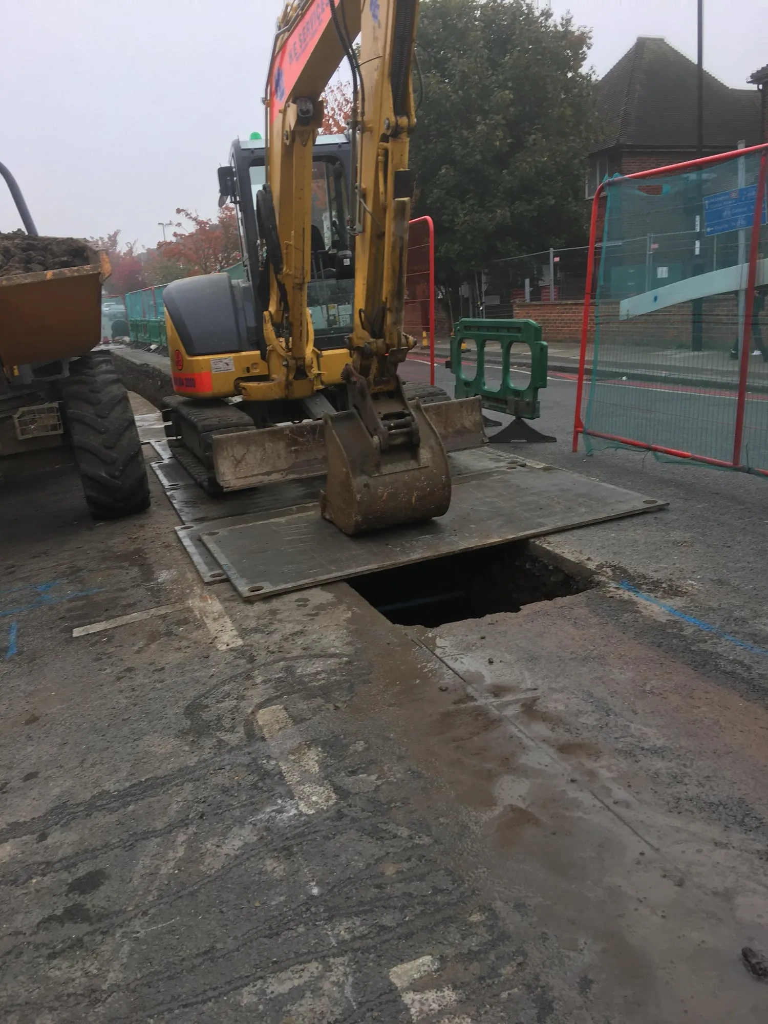 Utility street works by Betea Utilities