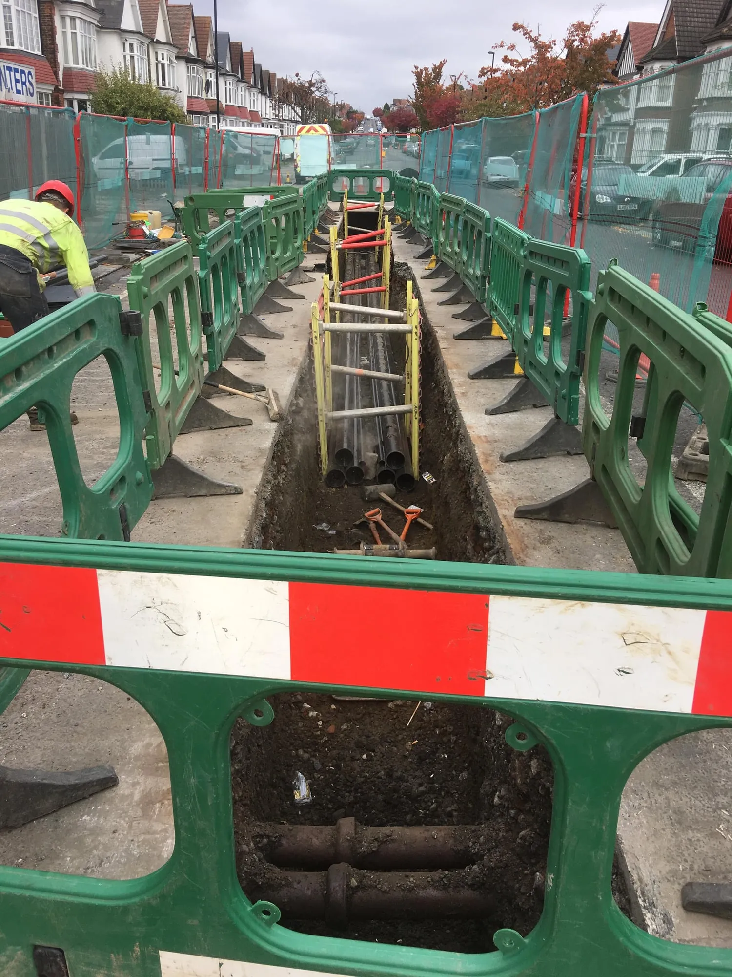 Utility street works by Betea Utilities